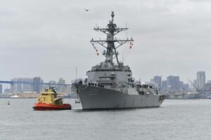 De Amerikaanse marine rapporteert succesvolle tests van de nieuwste scheepsradar