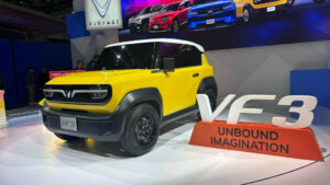 VinFast shows VF 3 at CES 2024: a little bit more info on this little bit of SUV - Autoblog
