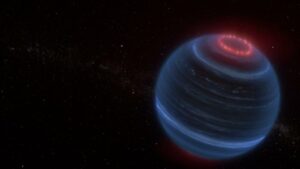 웹은 고립된 갈색왜성에서 오로라의 징후를 발견했습니다.