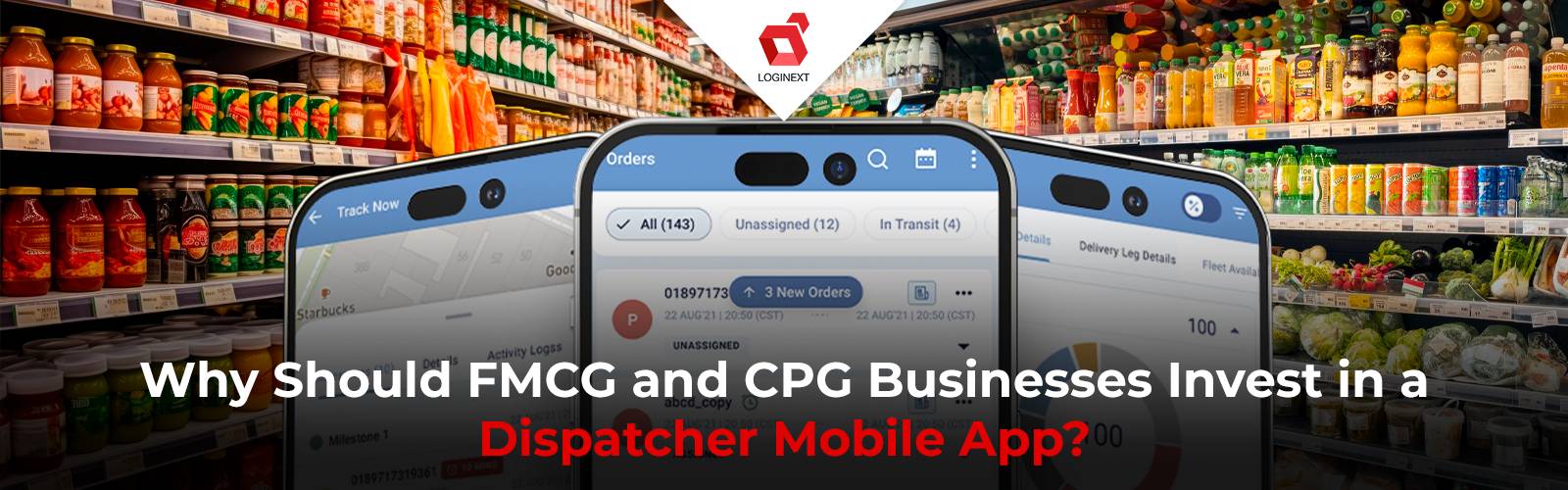 Varför ska FMCG- och CPG-företag investera i en Dispatcher-mobilapp?
