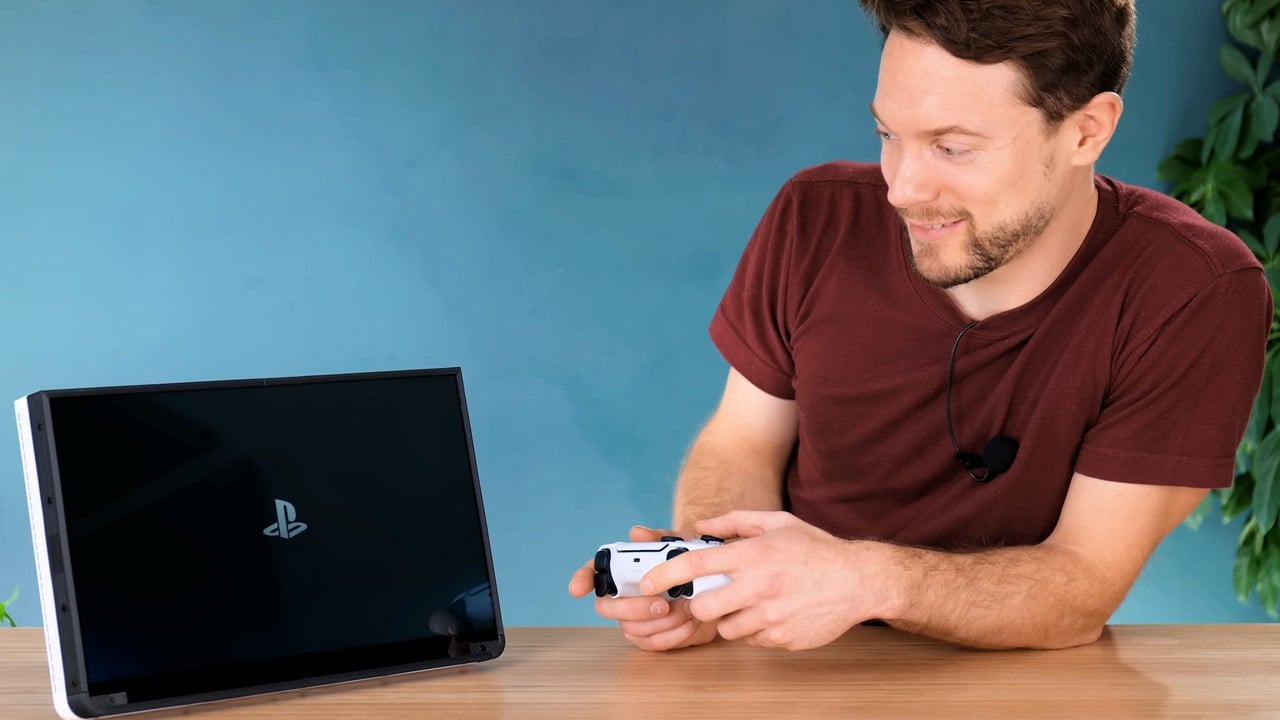 Youtuber DIY Perks El Sanatları Mükemmel Taşınabilir PS5 Tablet ve Görkemli