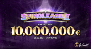 Spinomenal تطلق لعبة Spinoleague Extravaganza بقيمة 10 ملايين يورو للاحتفال بالذكرى السنوية العاشرة لتأسيسها بأسلوب أنيق