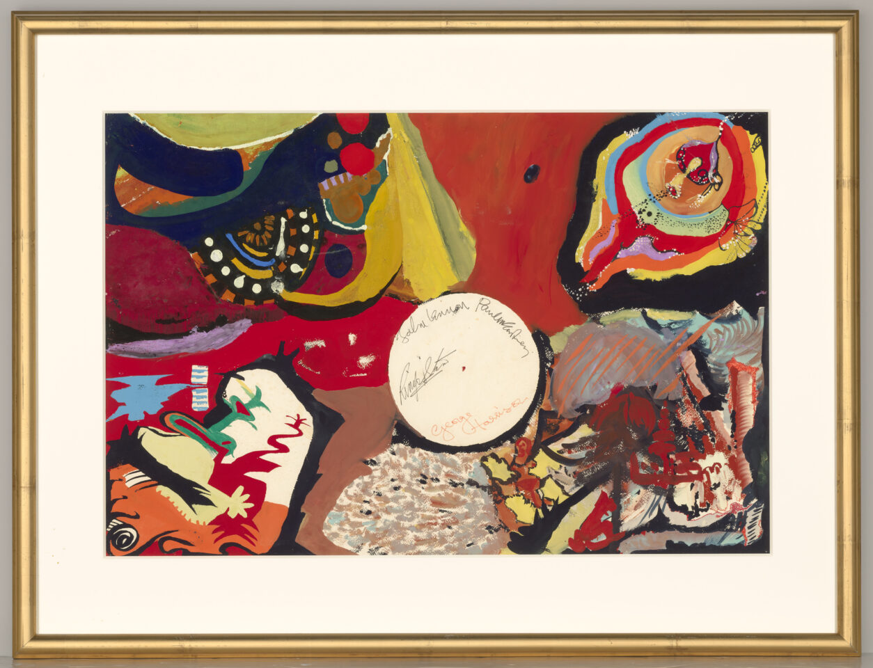 Beatles' psykedeliska målning 'Images of a Woman' auktioner för över 1.7 miljoner USD på Christie's