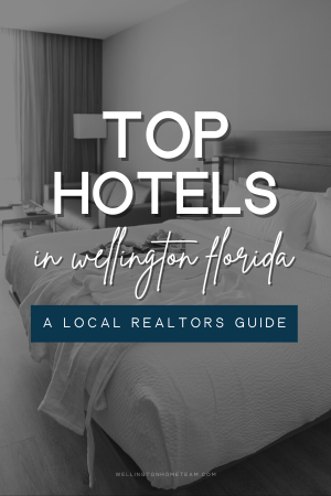 המלונות הטובים ביותר בוולינגטון פלורידה | מדריך מתווכים מקומיים