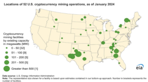 Rastreando o consumo de eletricidade das operações de mineração de criptomoedas nos EUA - CleanTechnica