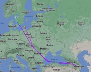 A TUI fly Nordic Göteborgból Phuketbe tartó járata műszaki hiba miatt kénytelen visszatérni Svédországba