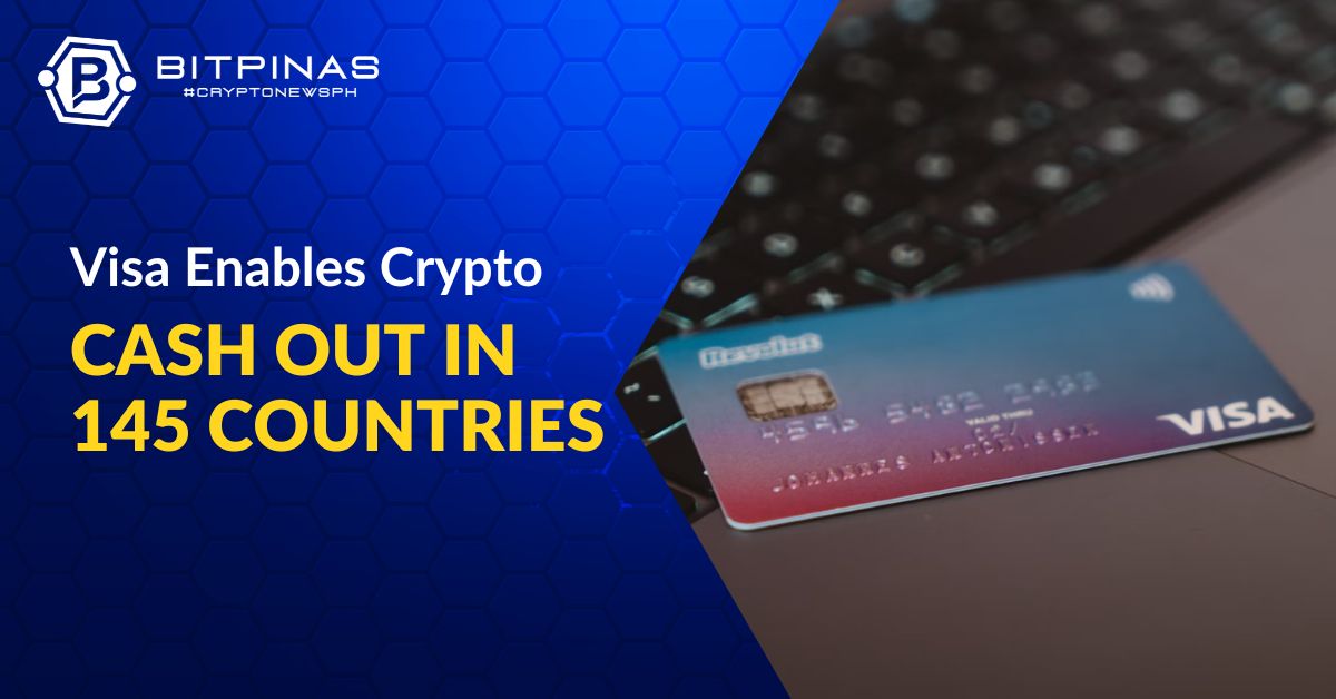 Visa: Du kan nu ta ut krypto via betalkort och få kontanter | BitPinas