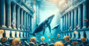 Wieloryby i instytucje odpowiadają za wzrost wolumenu wymiany Bitcoina