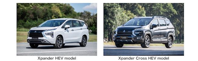 Xpander och Xpander Cross HEV-modeller har premiär i Thailand, med säker, säker och spännande körupplevelse av elektrifierade fordon